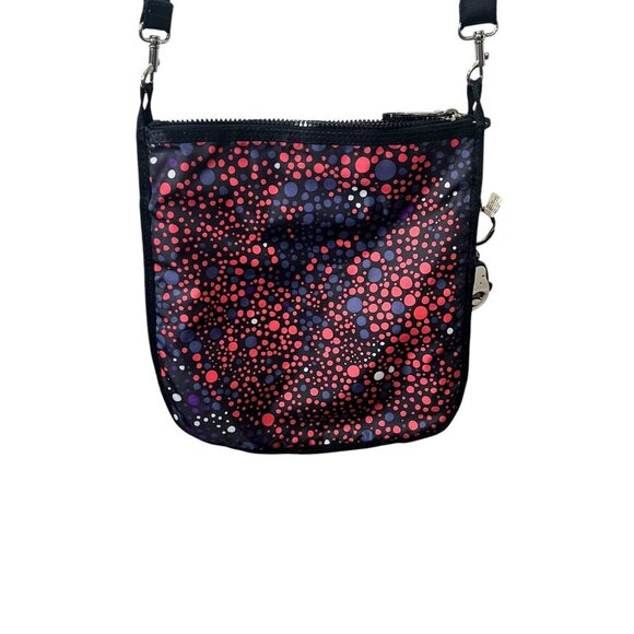 Kipling Grilla Grirlz Black/Red Polka Dot Crossbody Bag Adjustable Strap NWOT - Picture 3 of 7